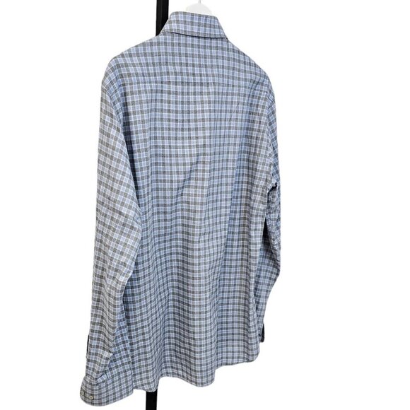 Paul & Shark Yachting Men's Long Sleeve Button Down Shirt Size Large Check Print - Picture 2 of 9